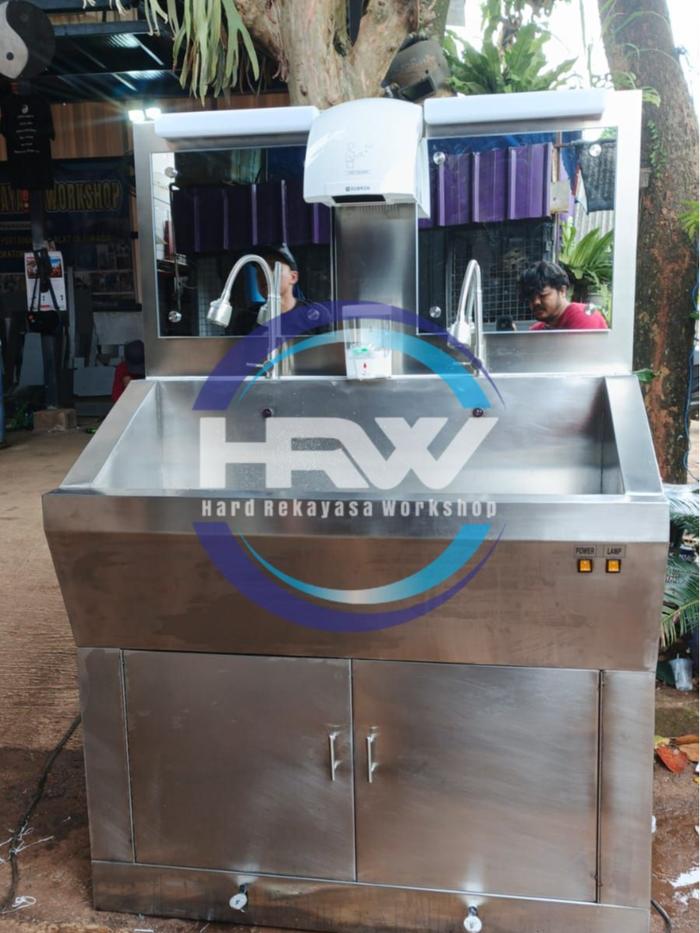 Scrub Station 2 Person Tanpa Mesin Tanpa Timer - Image 3