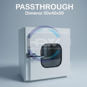 Pass Through 50x40x50mm - Kotak Passthrough (Pass Box) Clean Room