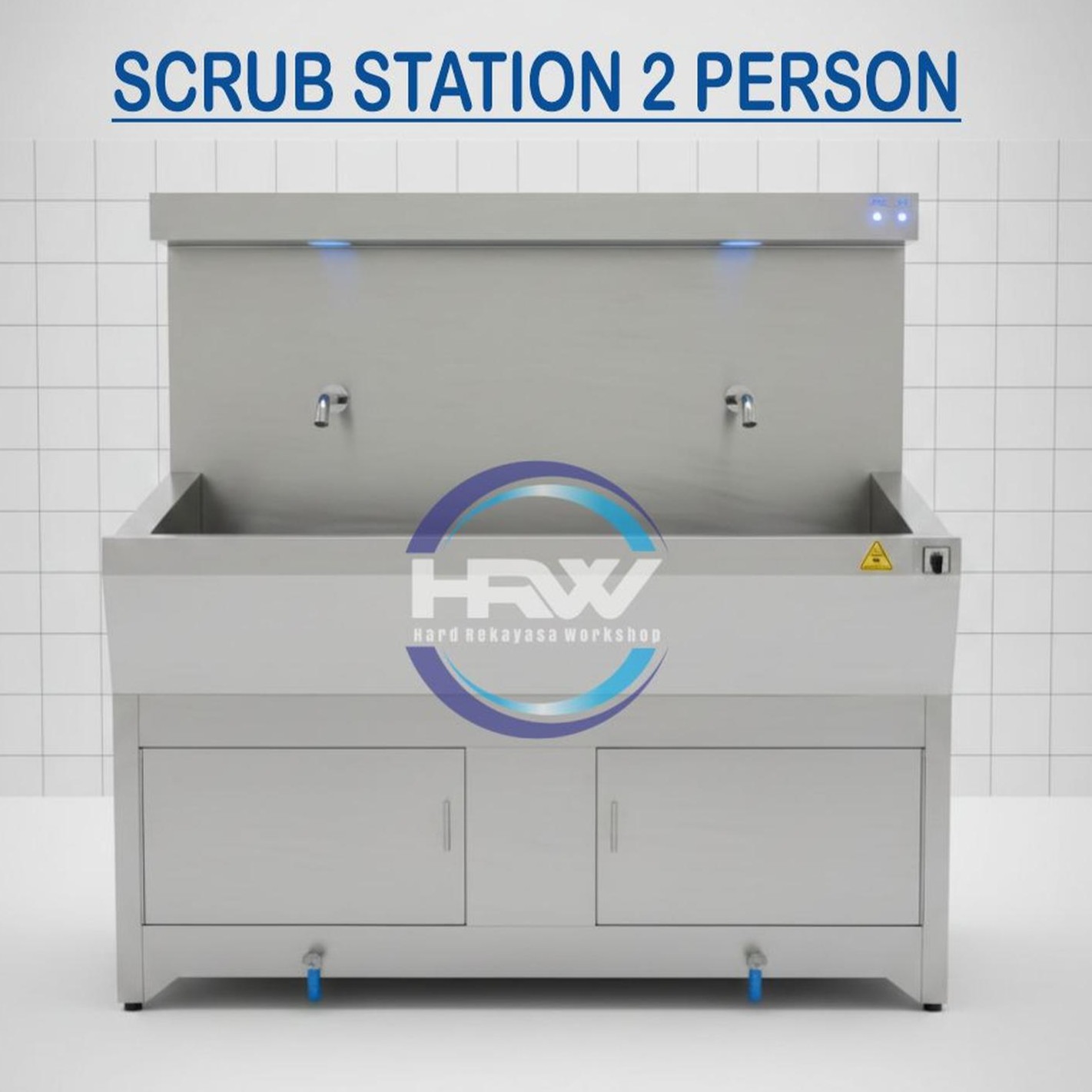 Scrub Station 2 Person Otomatis
