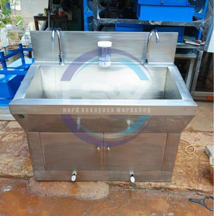 Scrub Station Sink 2 Person - Image 4