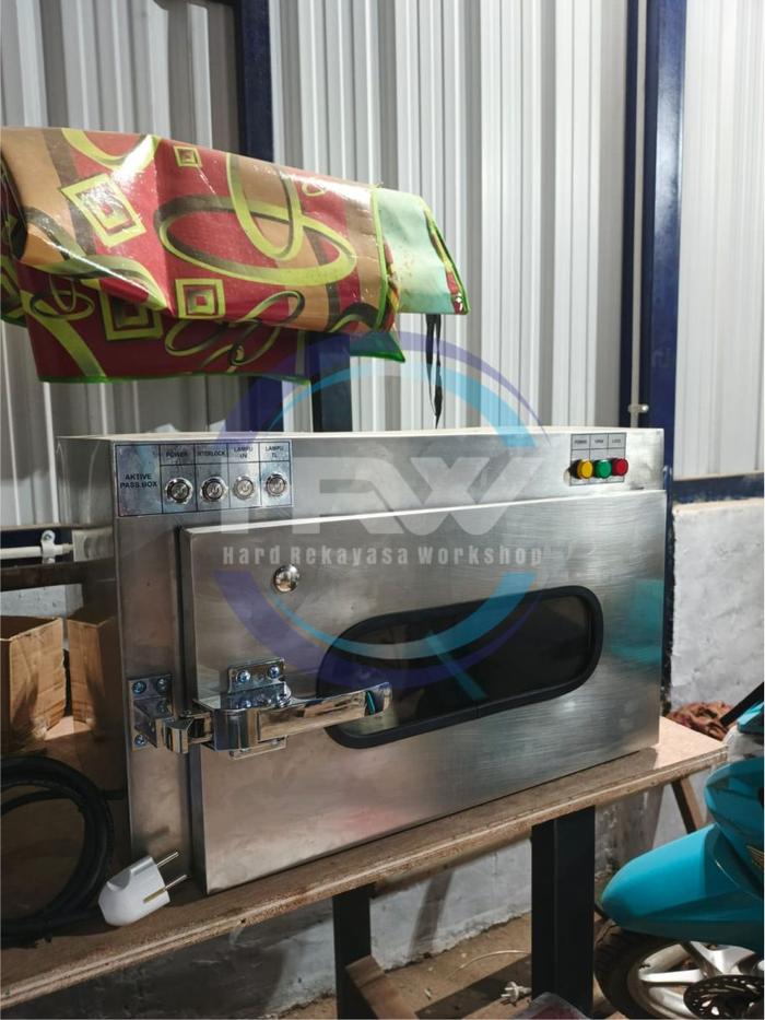 Passbox Stainless Steel 304, UK 60×40×40 Magnetik Interlok System - Image 3