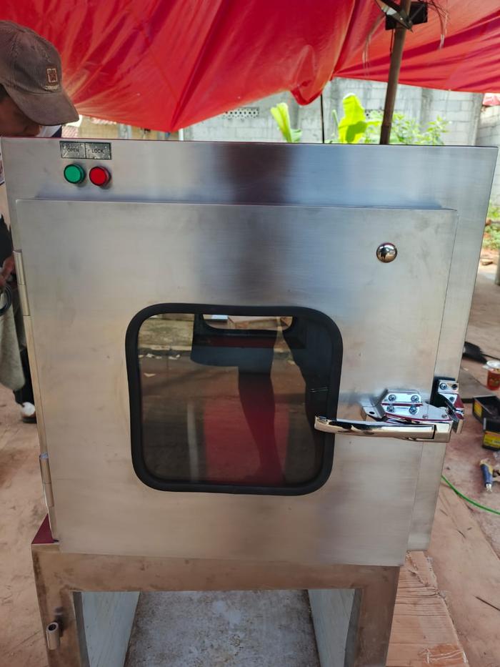 Magnetik Interlok System Passbox Stainless Steel 304 Uk. 60×60×60 cm - Image 4